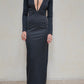 VESTIDO MAXI ESCOTADO