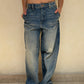 BAGGY JEANS WASHED EFFECT