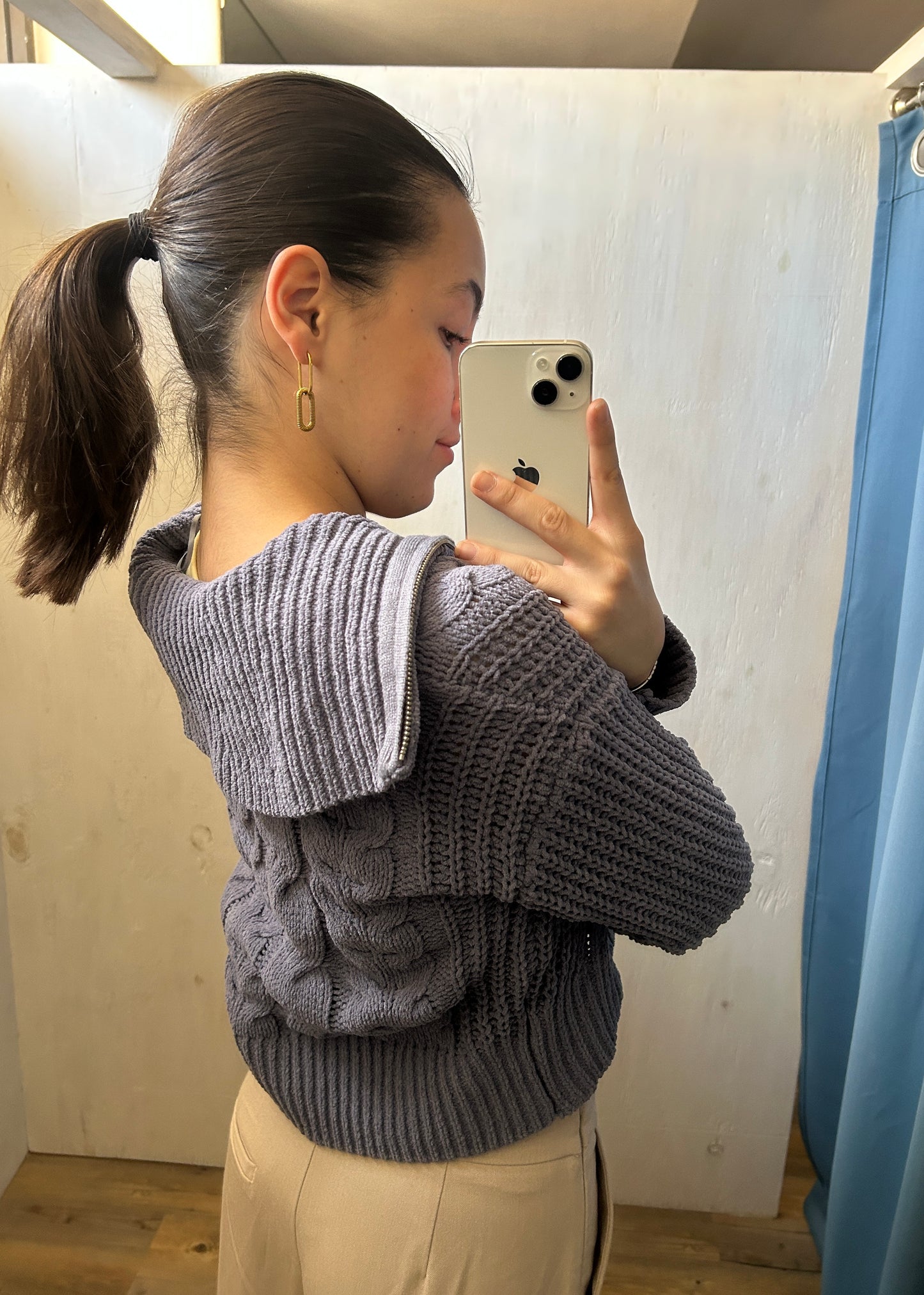 SUETER COZY CON CIERRE