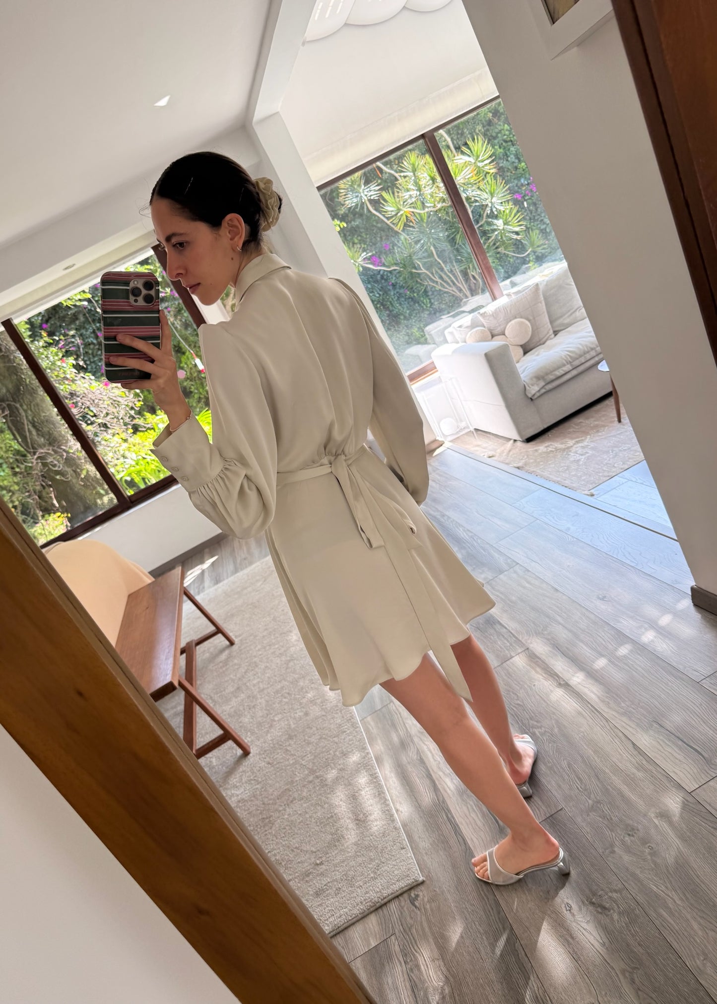 VESTIDO SILKY WRAP UP