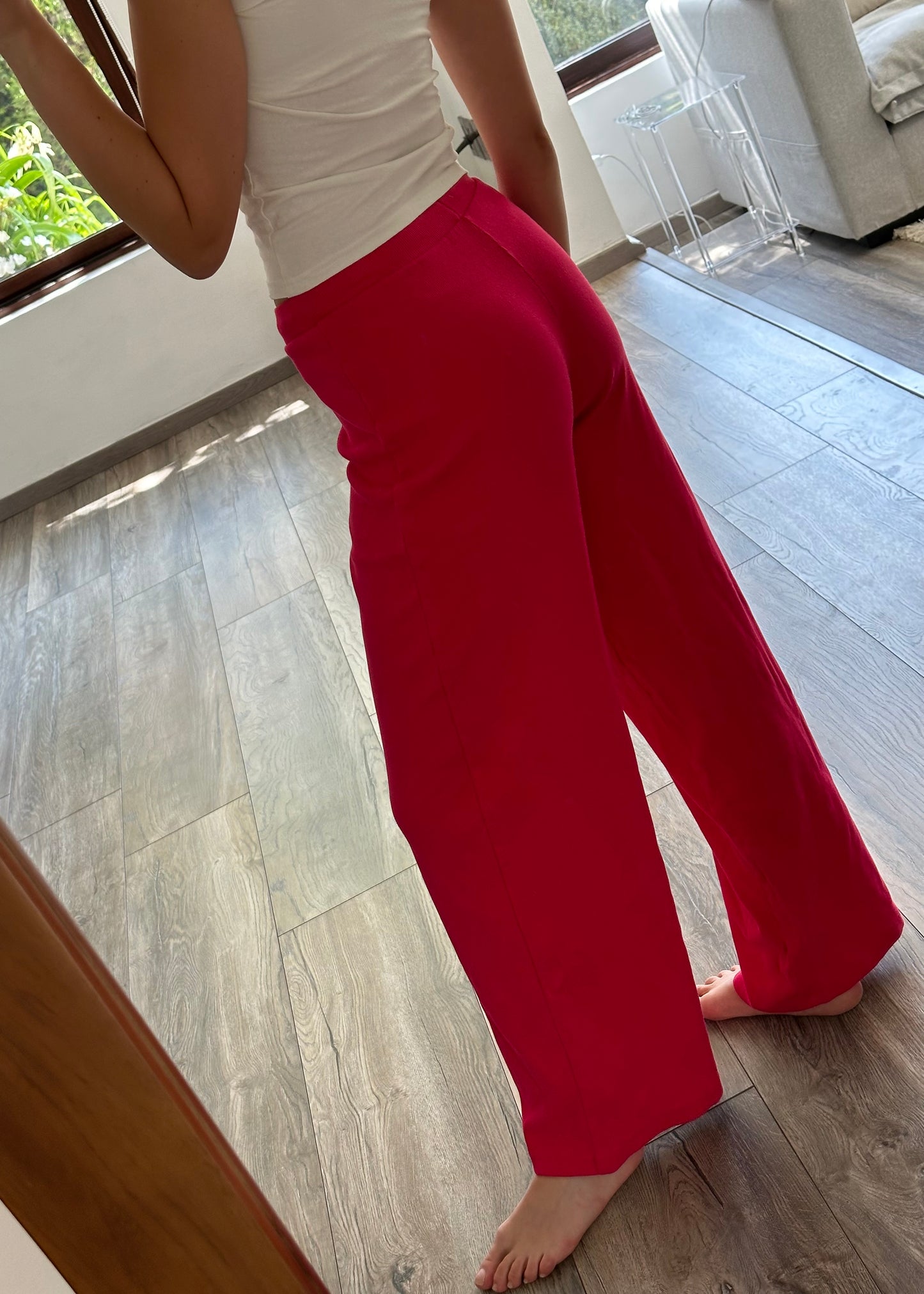 BRIGHT PINK COMFY PANTS