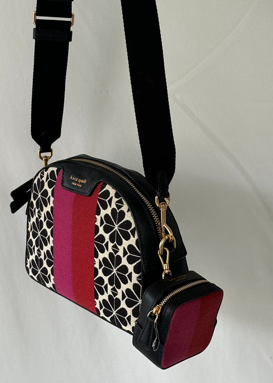 FLOWER PRINT CROSSBODY BAG