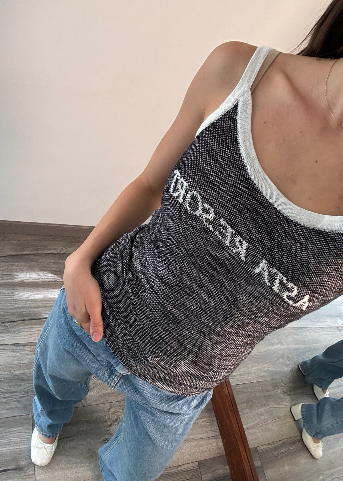 TANK TOP DE KNIT