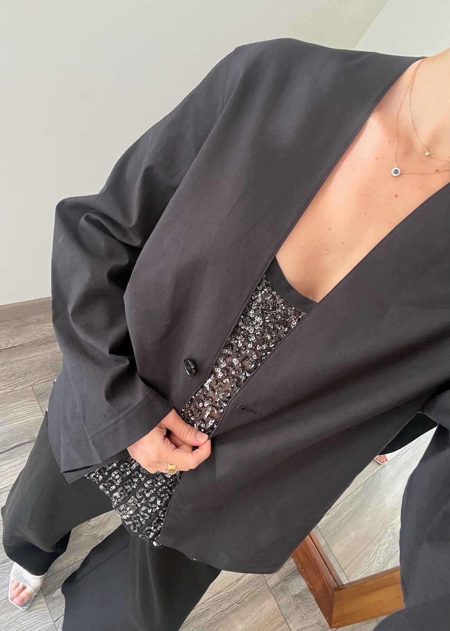 BLAZER BÁSICO NEGRO