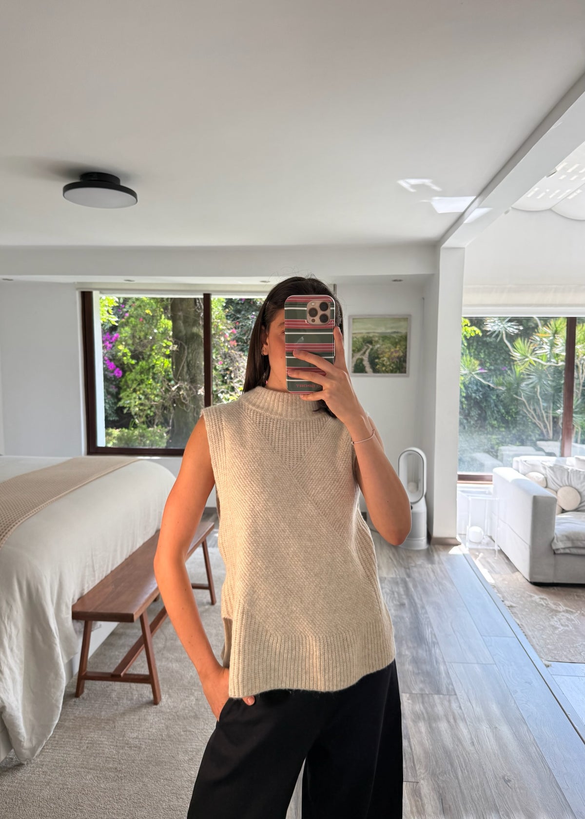 TOP DE TIPO SUÉTER CUELLO ALTO