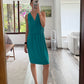 VESTIDO FLOWY TURQUOISE
