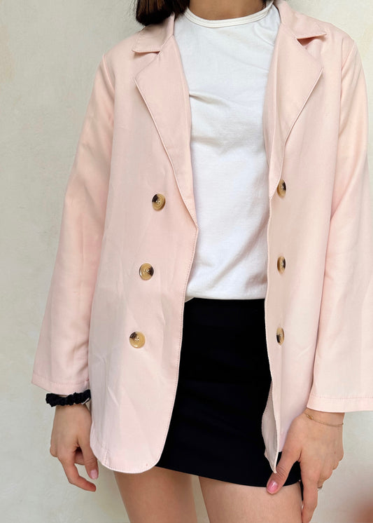 BLAZER ROSA PASTEL