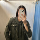 CHAMARRA DENIM VERDE MILITAR