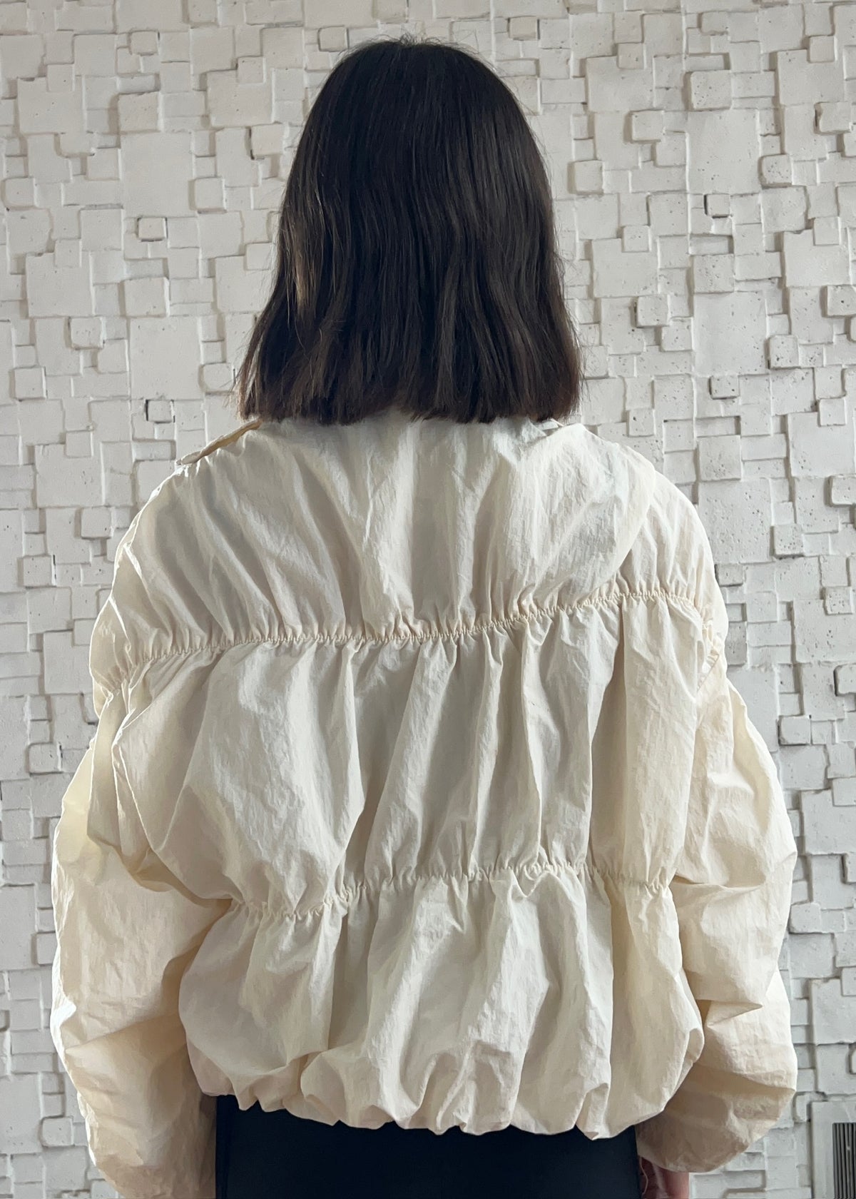 ACTIVE JACKET CON FRUNCIDOS