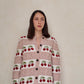 PINK AND CHERRIES CARDIGAN
