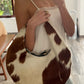 BOLSA COWPRINT PELUDA
