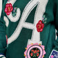 CREWNECK VERDE CON FLORES