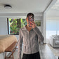 CHAMARRA GRIS CASUAL