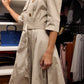VESTIDO DE TIPO GABARDINA