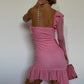 VESTIDO BUTTERFLY ROSA