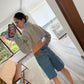 SUETER/CAMISA CROPPED