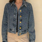 CHAMARRA DENIM RAINBOW