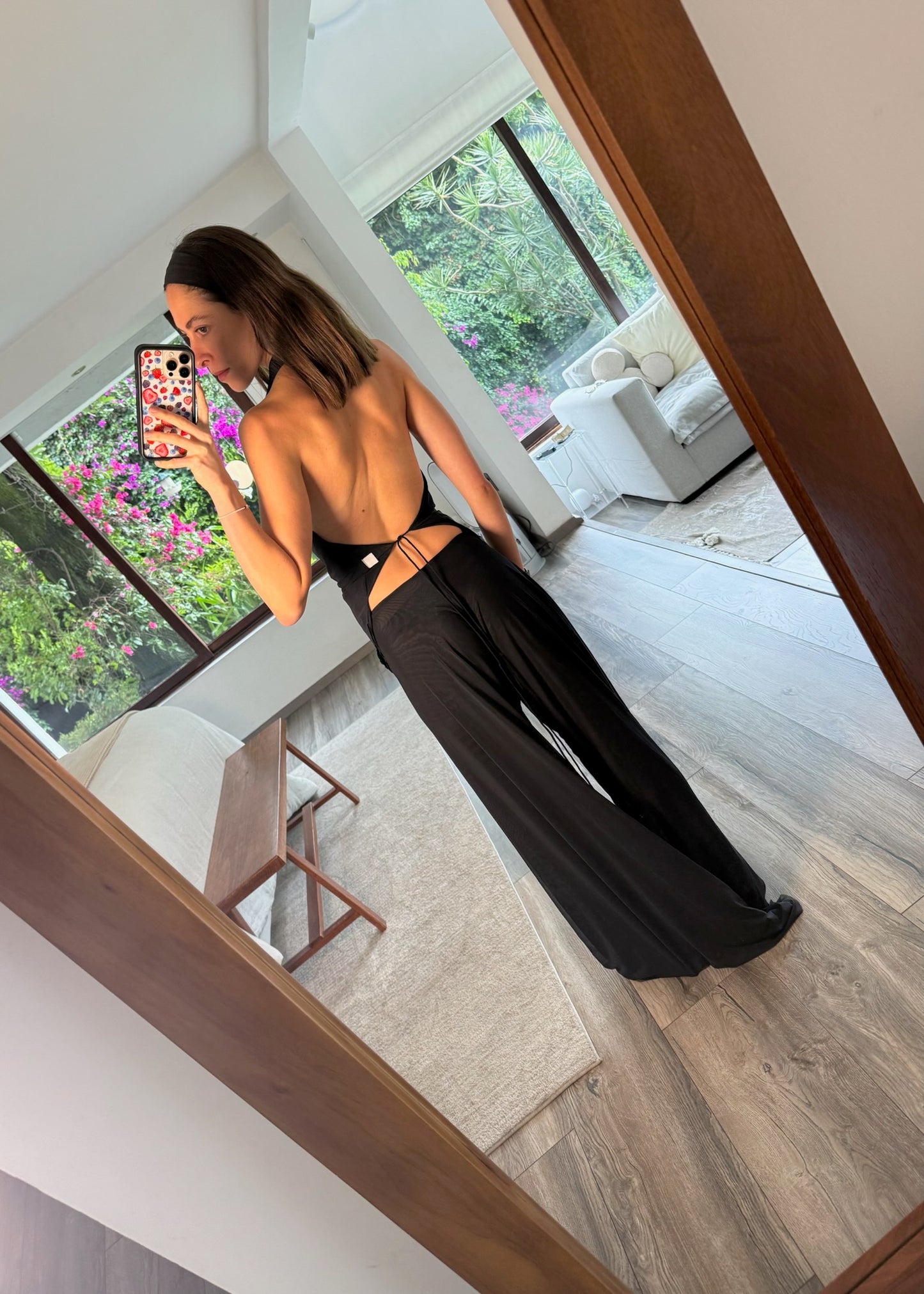 SET DE MESH NEGRO