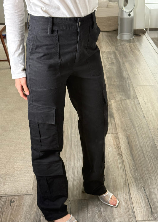 CARGO PANTS NEGROS