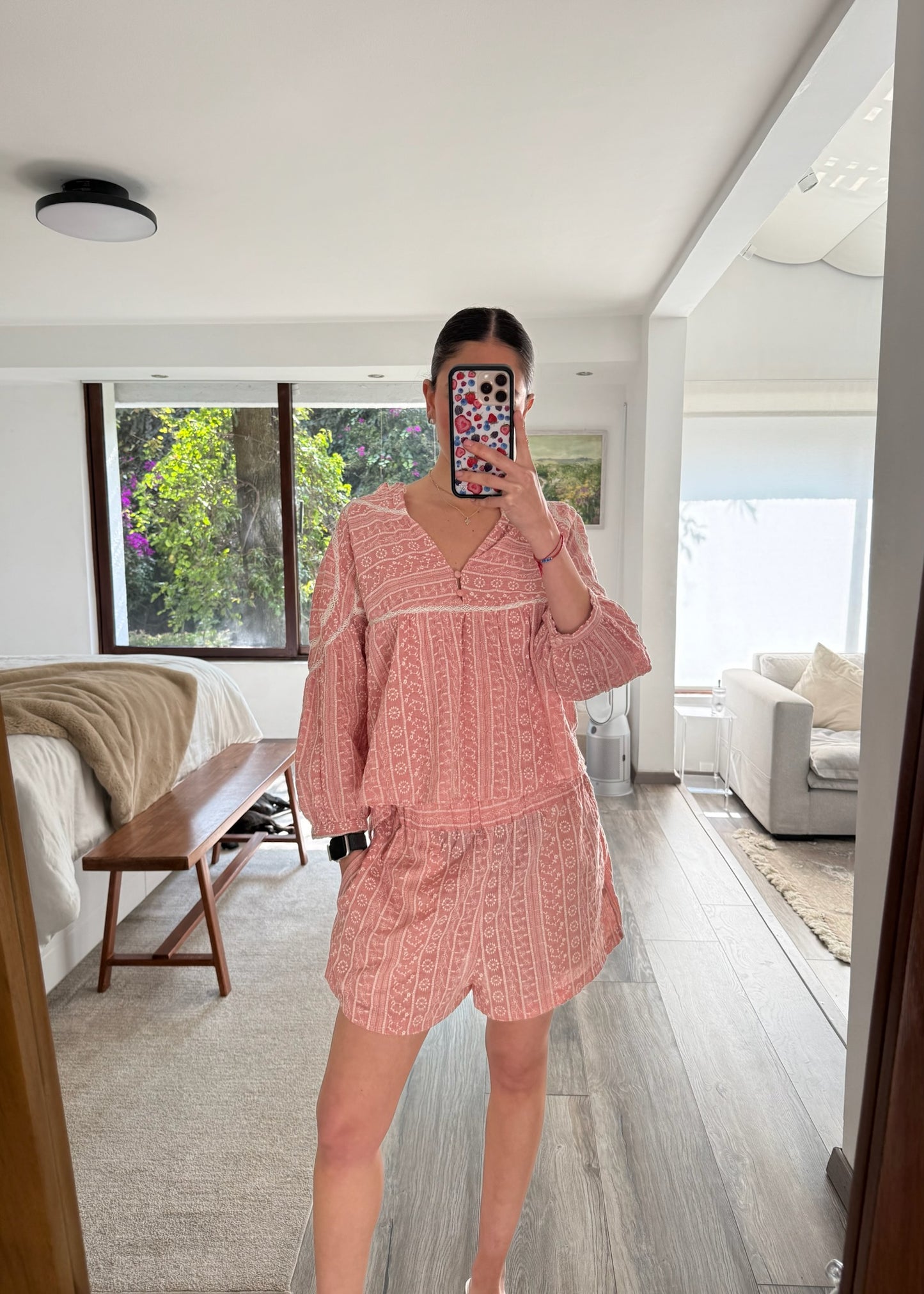 SET CUTE ROSA PASTEL