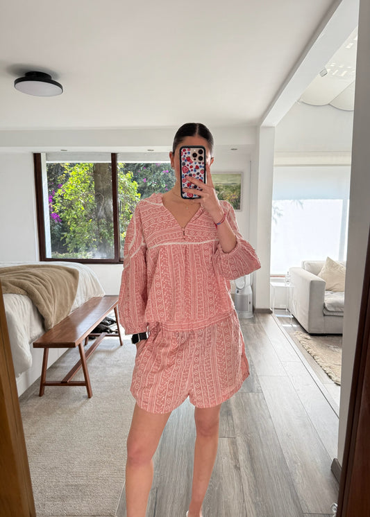 SET CUTE ROSA PASTEL