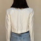 BLAZER TIPO LINO BLANCO