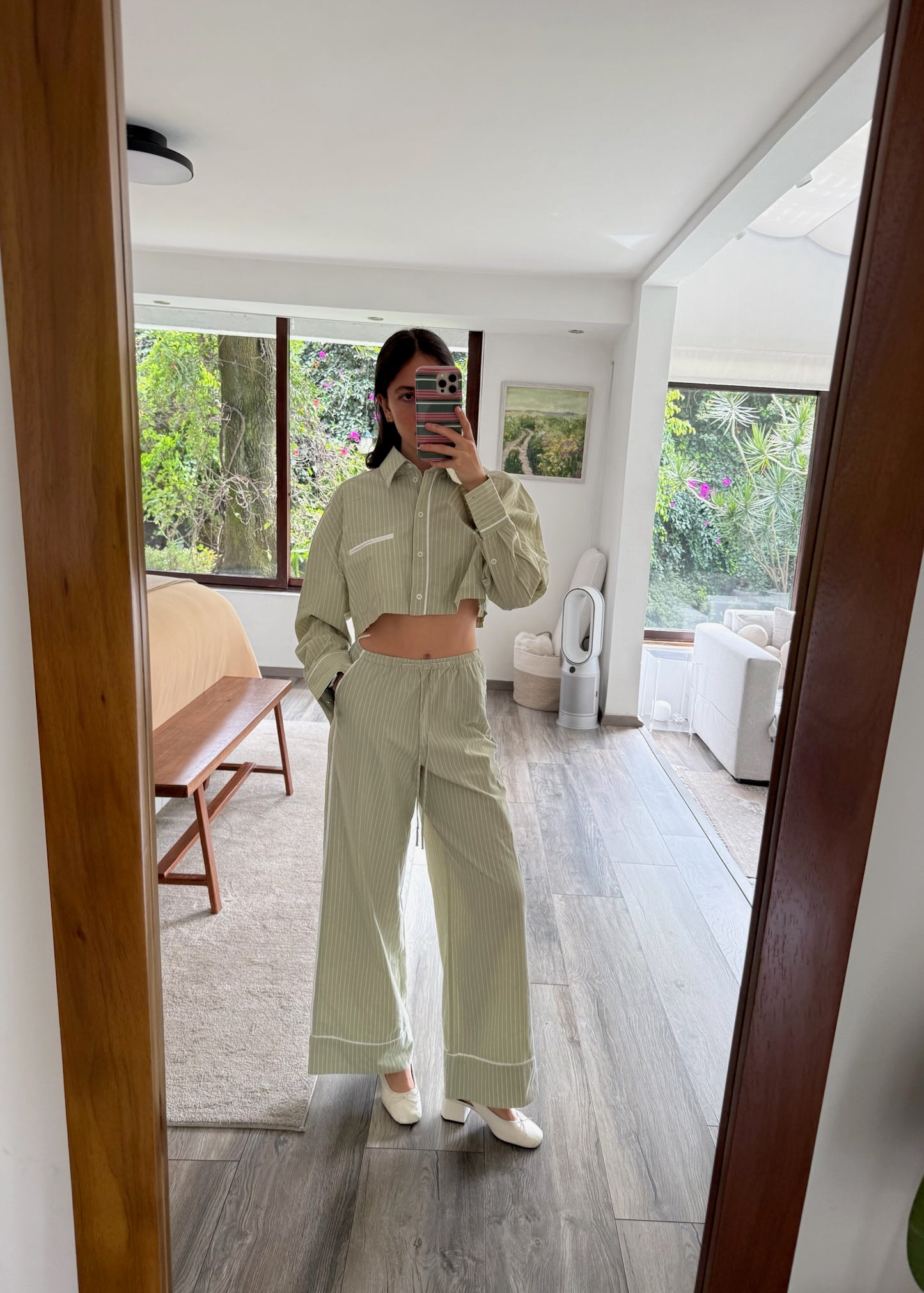 SET DE TIPO PIJAMA STRIPED