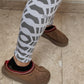 ACTIVE LEGGINGS BLANCOS CON PRINT