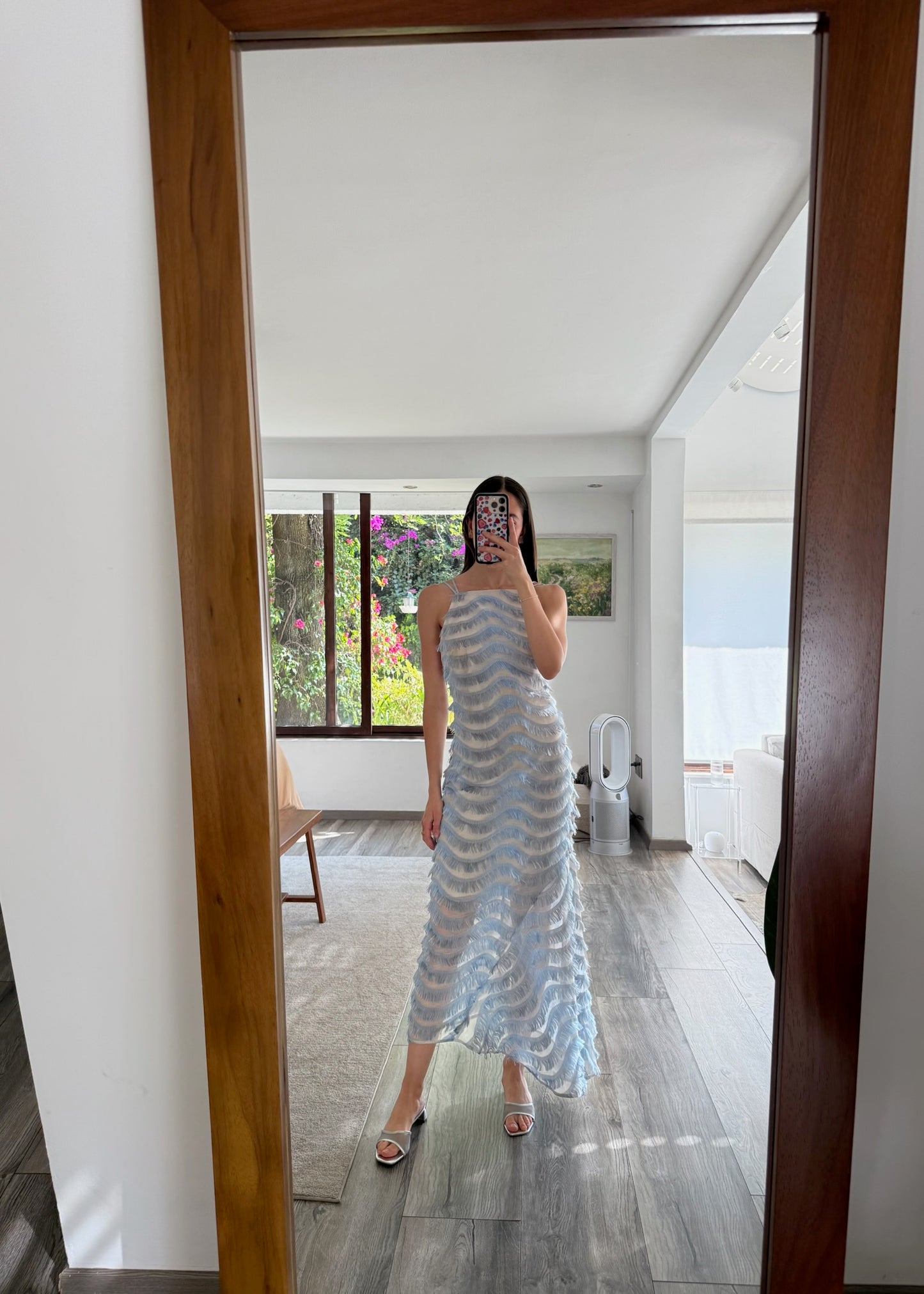 VESTIDO DE KNIT STRIPED