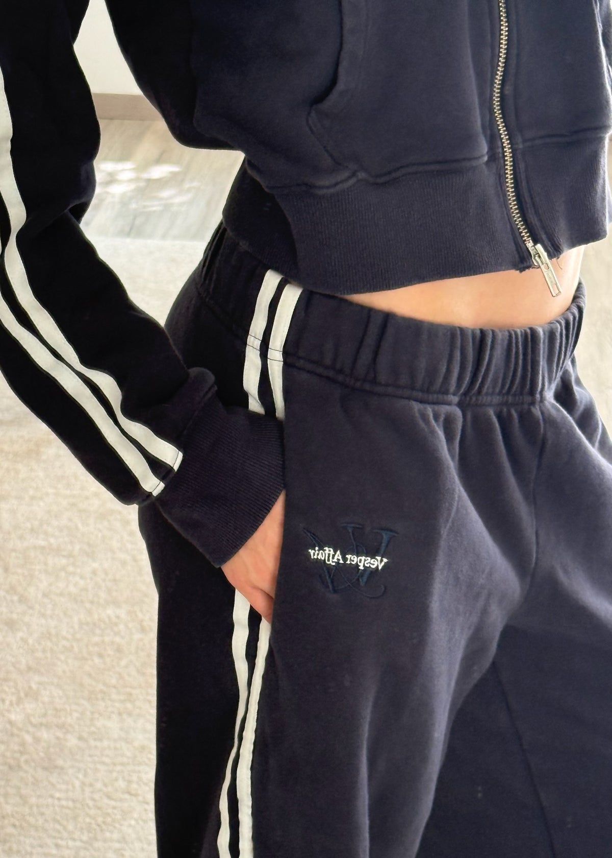 TRACKPANTS AZULES