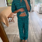 SET CAMISA Y PANTALON PRINT RETRO
