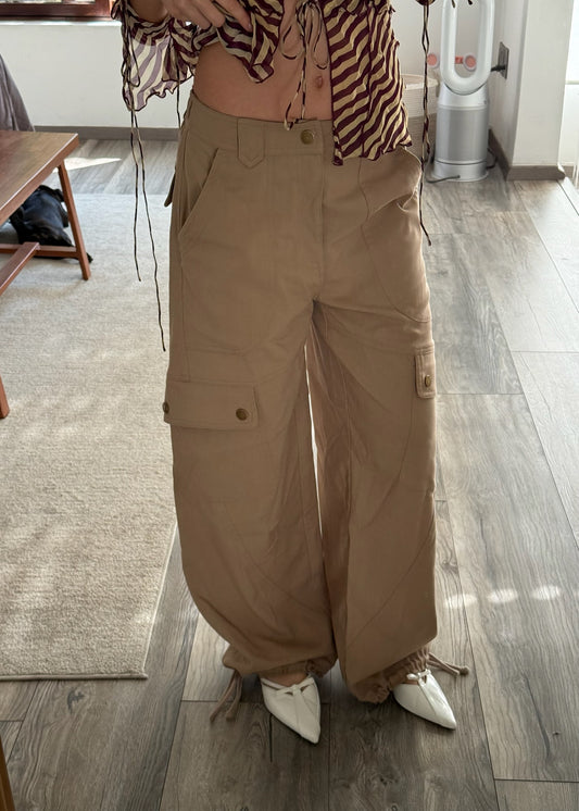 CARGO PANTS COLOR CAMELLO