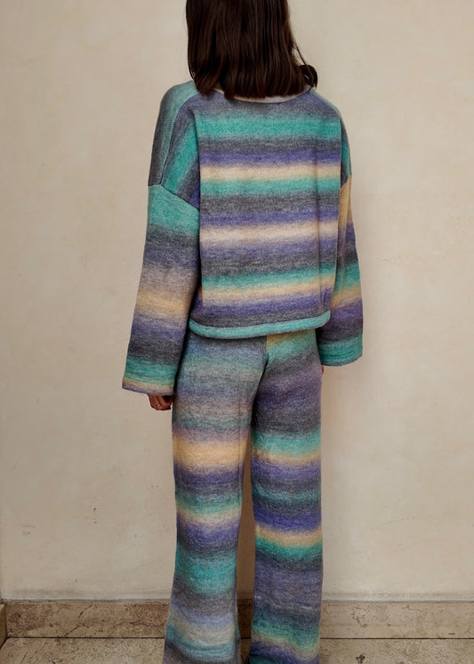 SET CARDIGAN Y PANTALÓN DEGRADADO