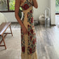 SAND MIDI DRESS