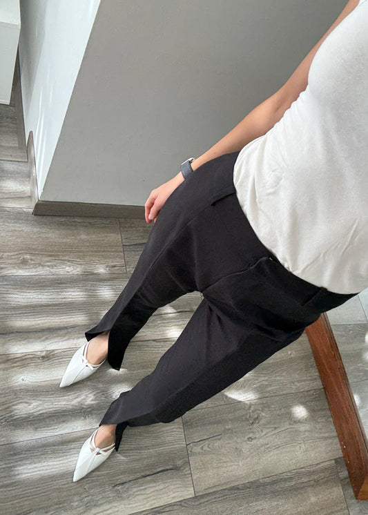 PANTALÓN DE VESTIR NEGRO
