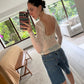 BLUSA CON DIAMANTITOS