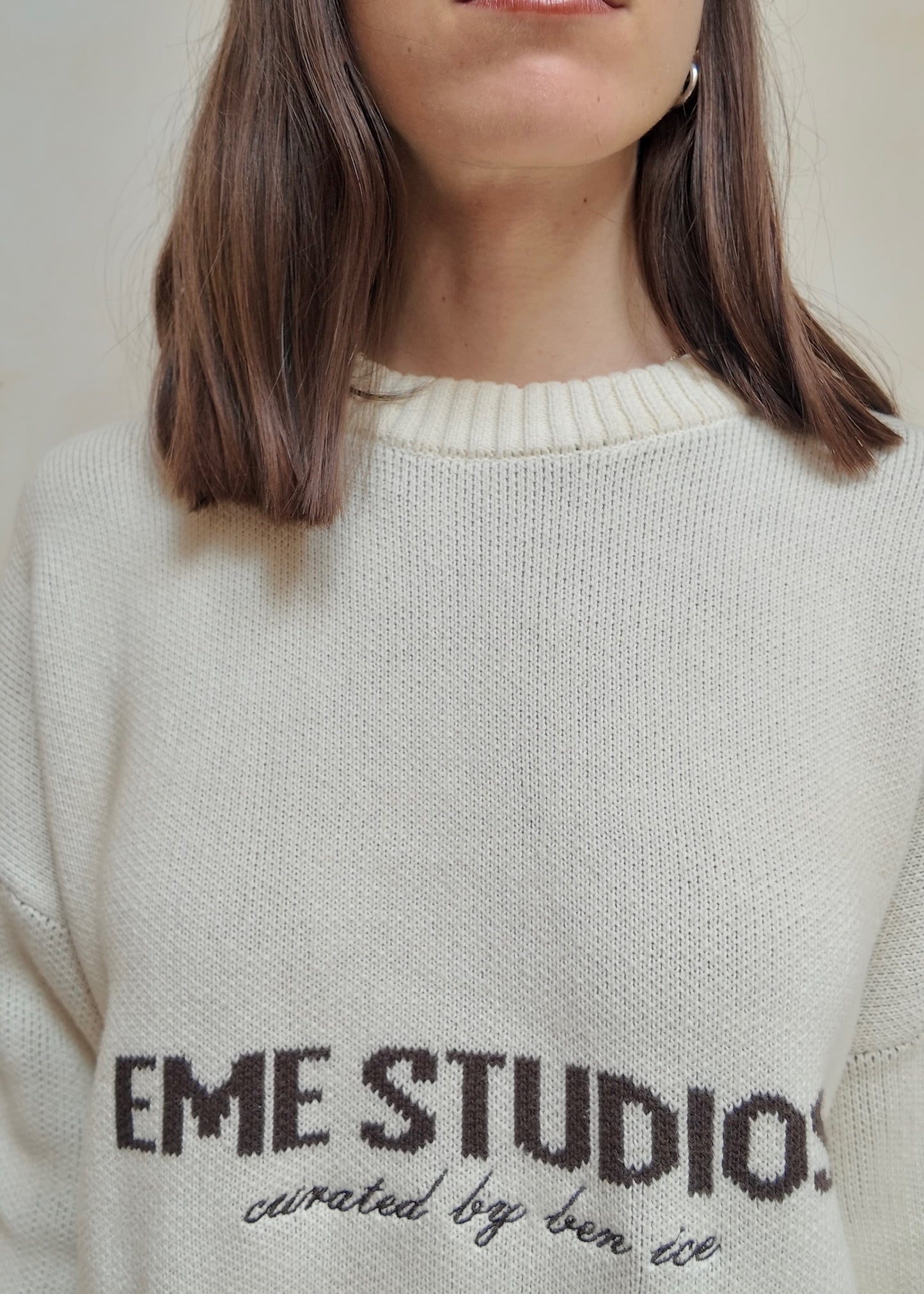 CREWNECK BEIGE