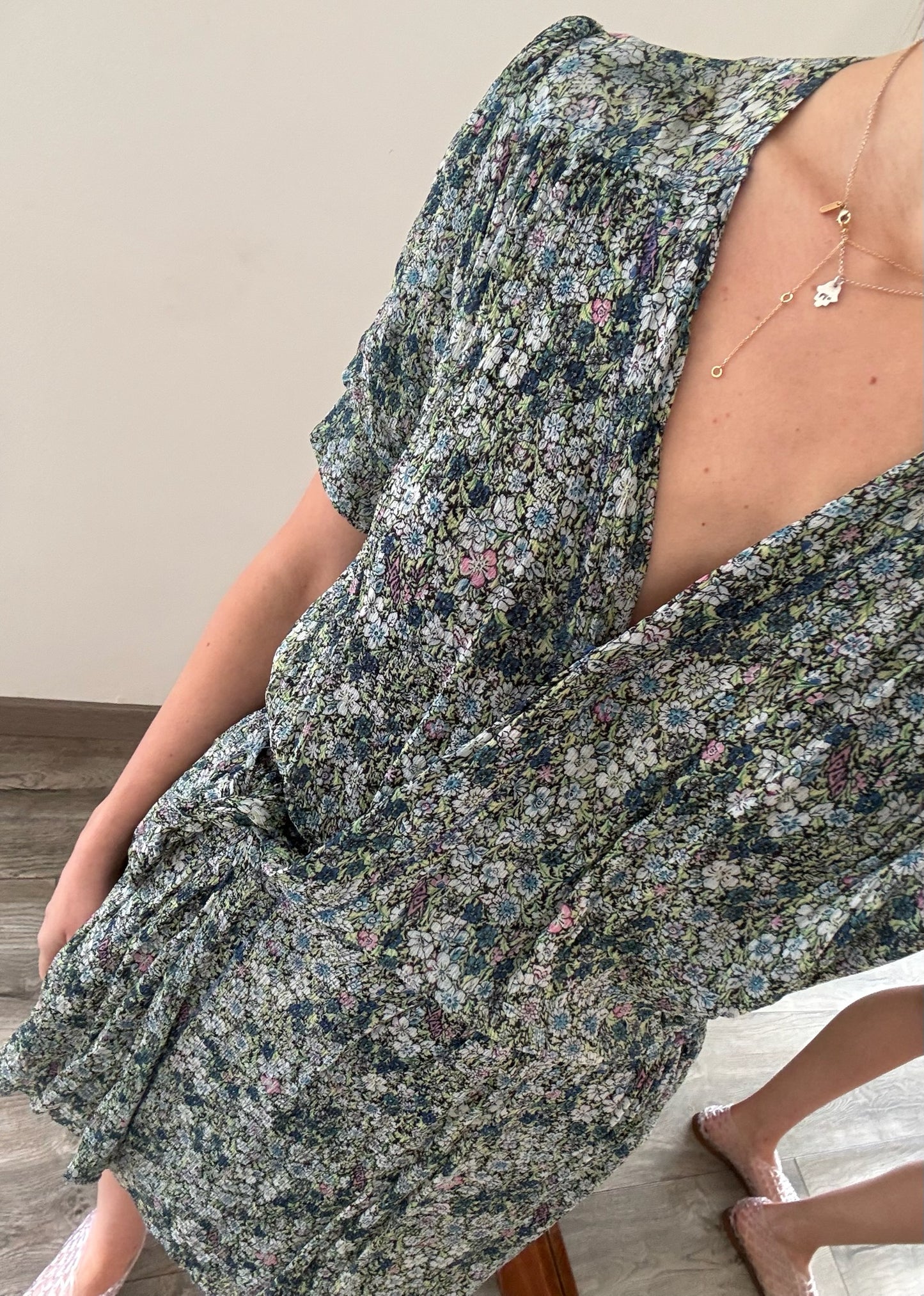 VESTIDO MINI FLOREADO
