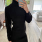 VESTIDO DE TIPO SUETER CON CUELLO ALTO