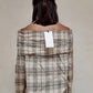 BLUSA OFF THE SHOULDER PLAID