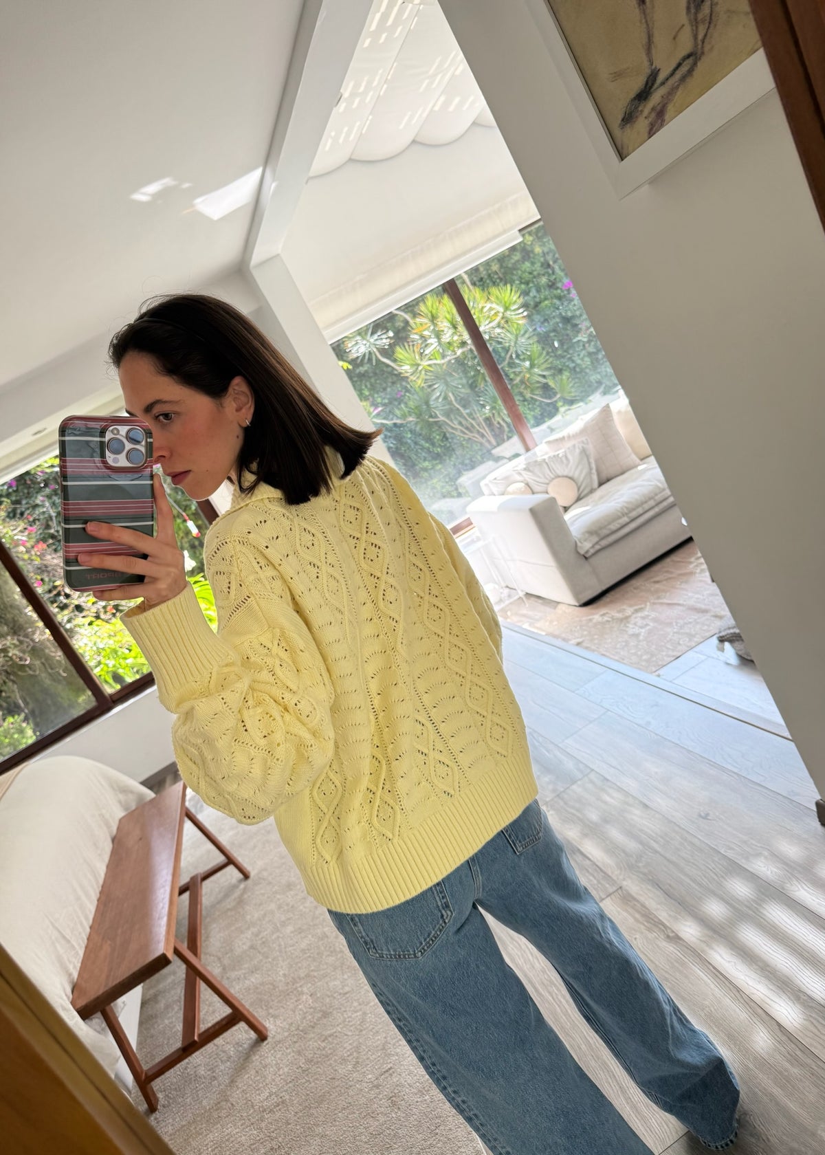 CARDIGAN AMARILLO