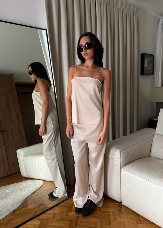 SET CHAMPAGNE SILKY