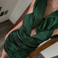 VESTIDO VERDE MINI SHINY