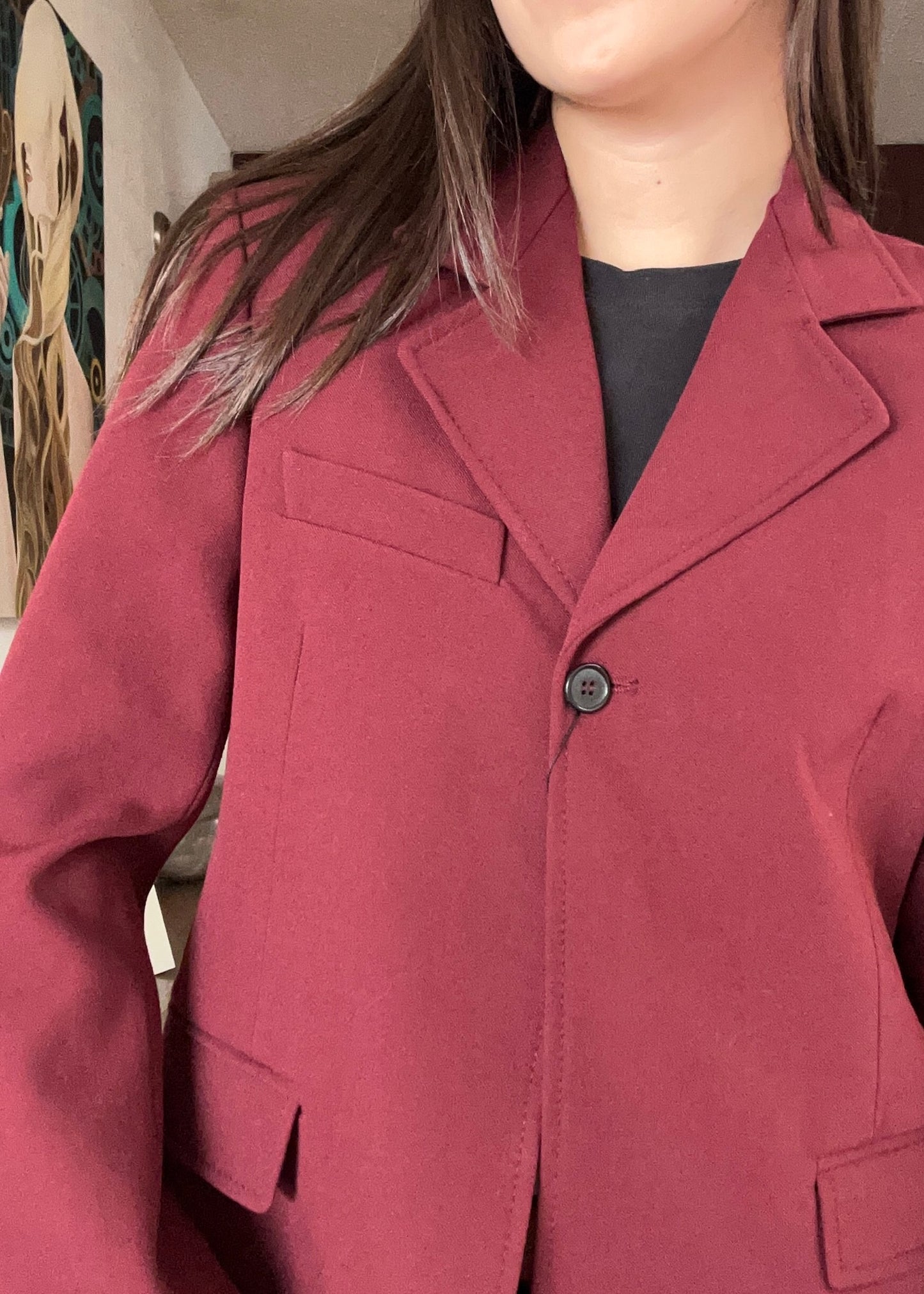 BLAZER BURGUNDY FORMAL