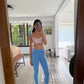 SPORTS BRA FLORES