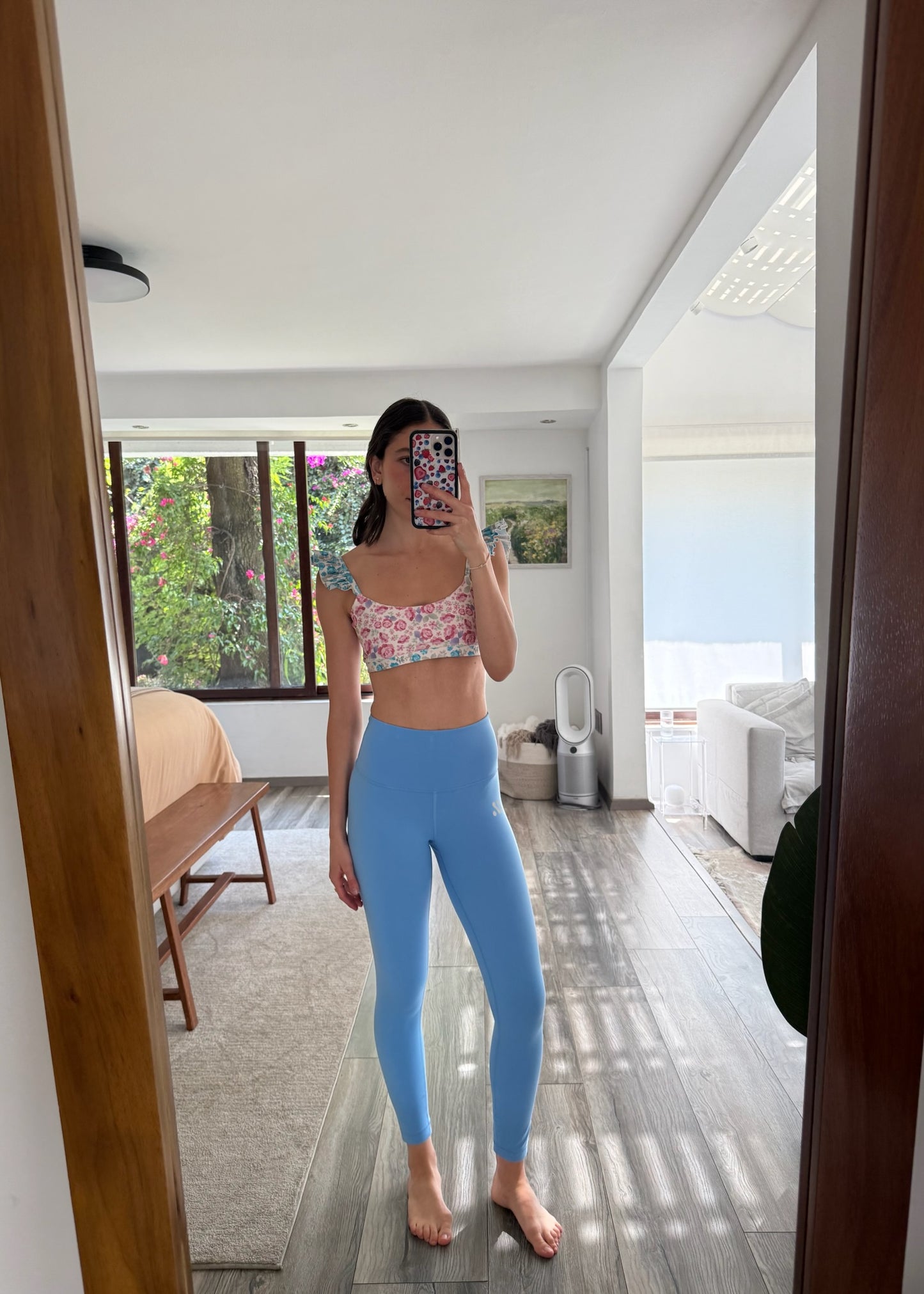 SPORTS BRA FLORES