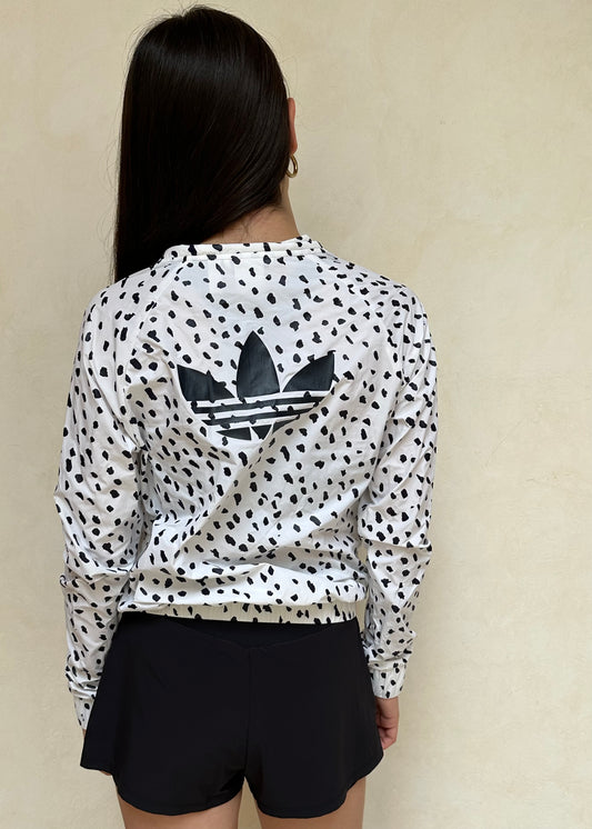 ACTIVE JACKET CON PRINT B&W