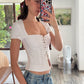 CORSET TOP BLANCO