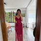 VESTIDO DE KNIT STRIPED