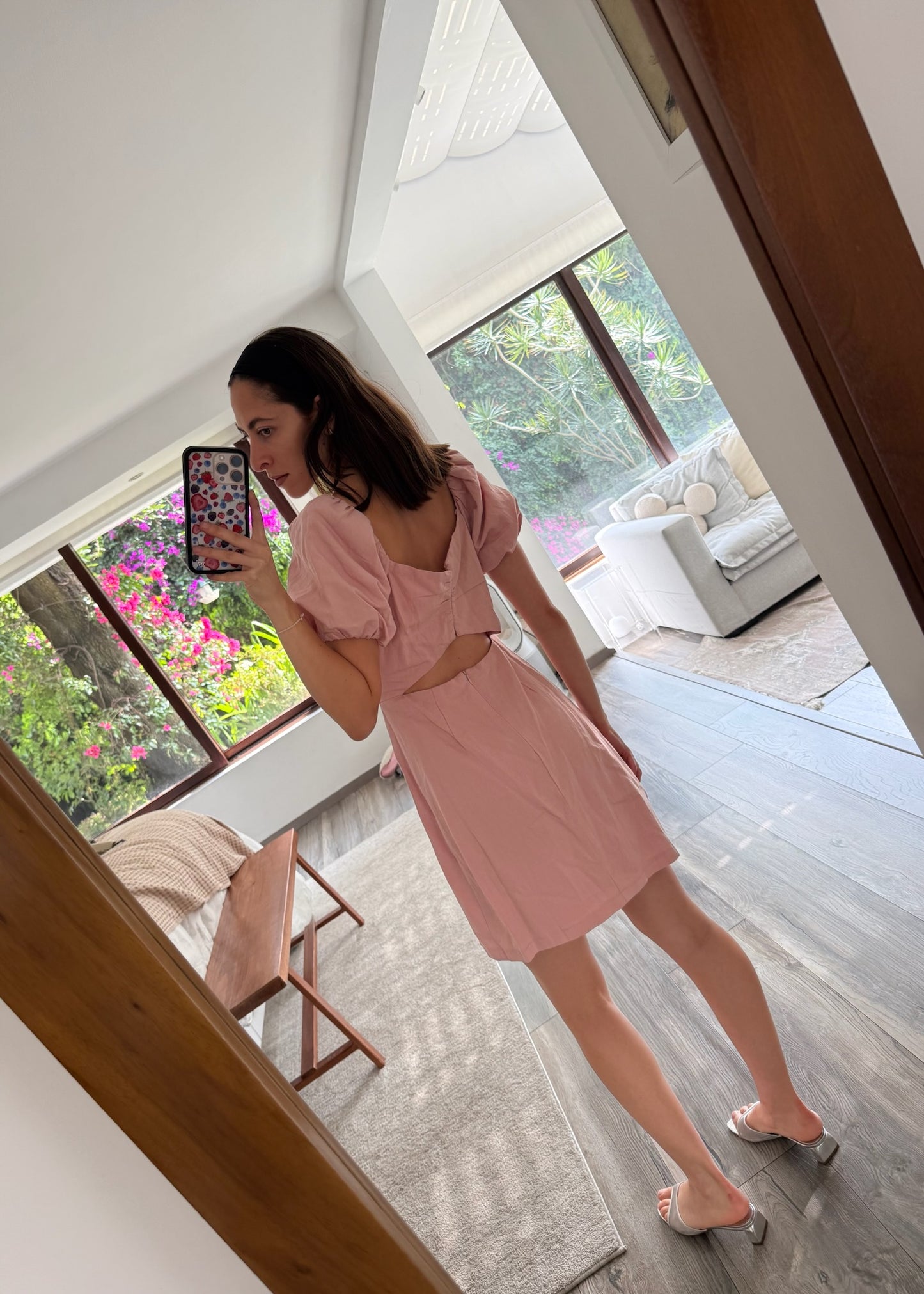 VESTIDO MINI BABY PINK